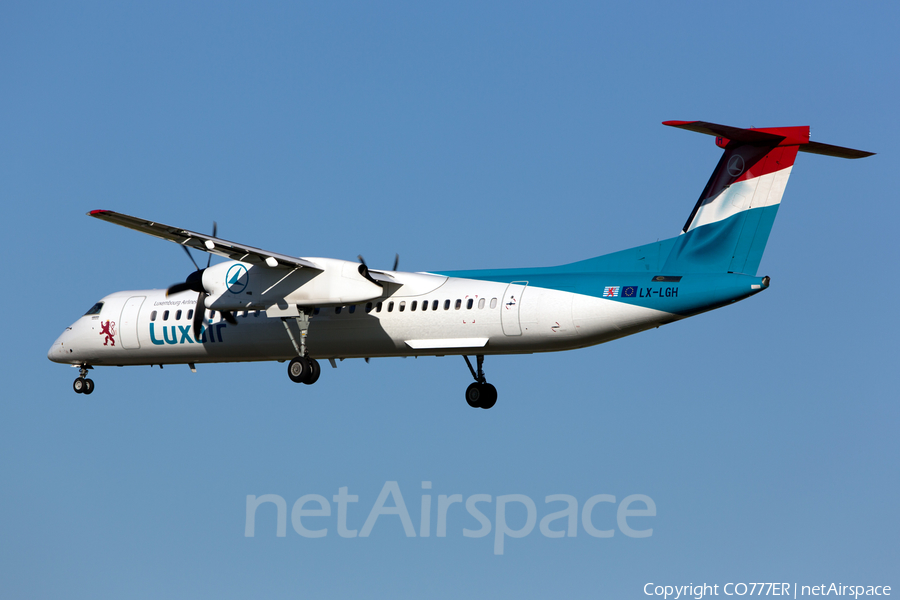 Luxair Bombardier DHC-8-402Q (LX-LGH) | Photo 52603