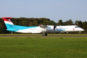 Luxair Bombardier DHC-8-402Q (LX-LGH) at  Hamburg - Fuhlsbuettel (Helmut Schmidt), Germany