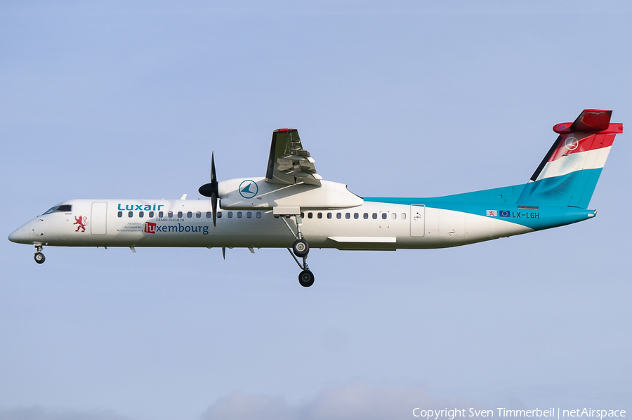 Luxair Bombardier DHC-8-402Q (LX-LGH) | Photo 102315