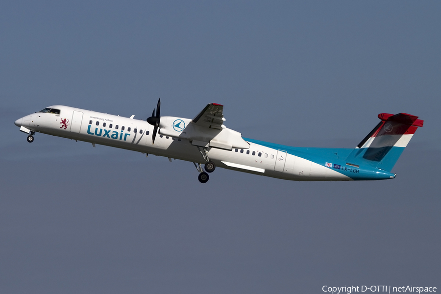 Luxair Bombardier DHC-8-402Q (LX-LGH) | Photo 408194