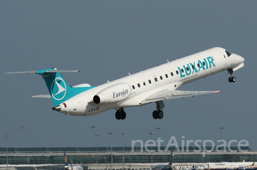 Luxair Embraer ERJ-145LU (LX-LGI) | Photo 583852