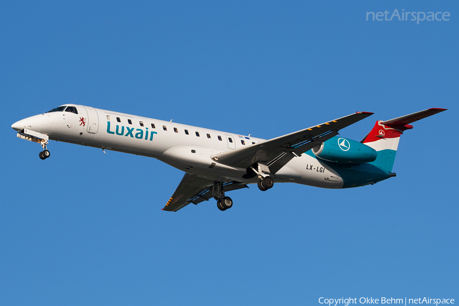 Luxair Embraer ERJ-145LU (LX-LGI) | Photo 49662