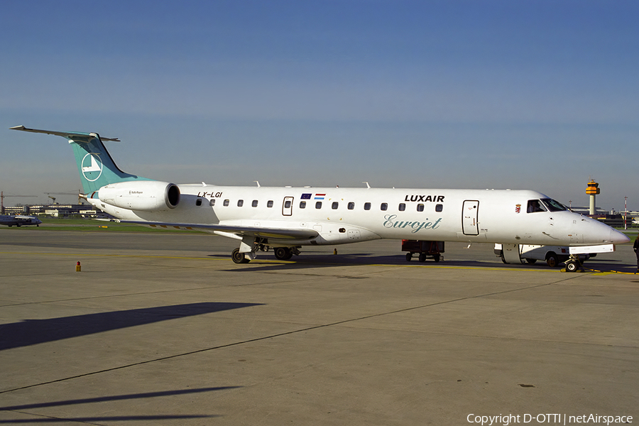 Luxair Embraer ERJ-145LU (LX-LGI) | Photo 584584