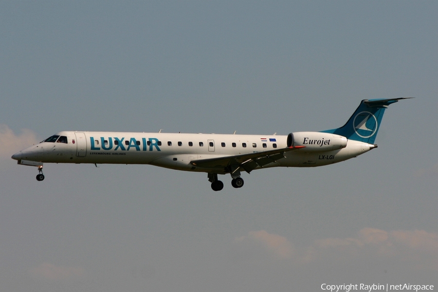 Luxair Embraer ERJ-145LU (LX-LGI) | Photo 555875