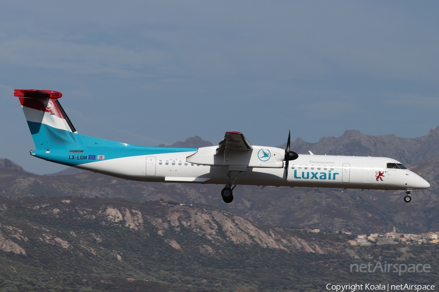 Luxair Bombardier DHC-8-402Q (LX-LGM) | Photo 583606