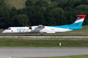 Luxair Bombardier DHC-8-402Q (LX-LGM) at  Hamburg - Fuhlsbuettel (Helmut Schmidt), Germany