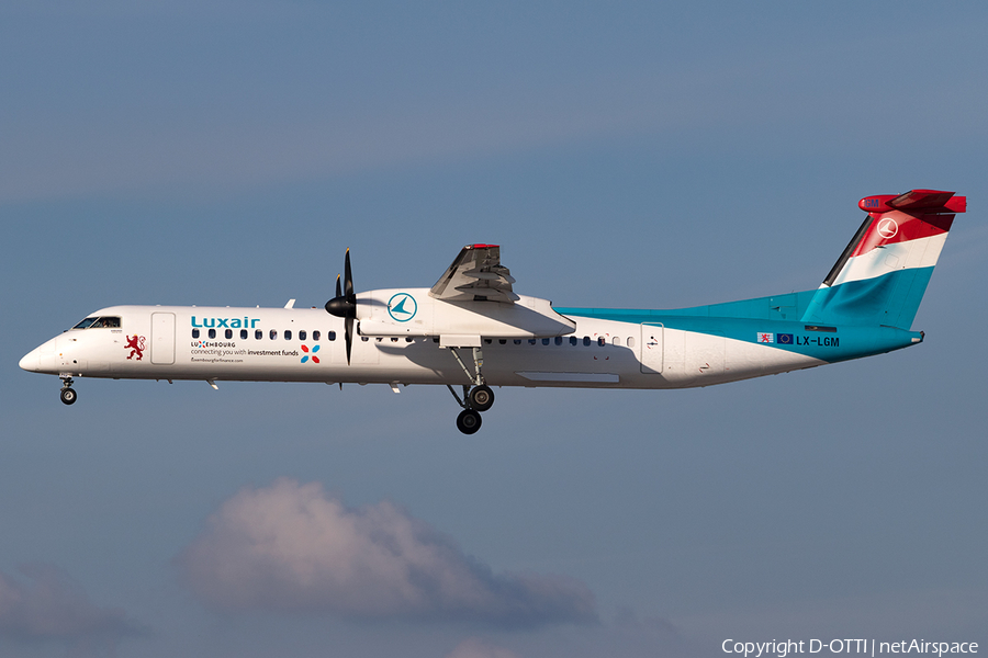 Luxair Bombardier DHC-8-402Q (LX-LGM) | Photo 168840