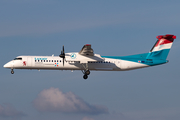 Luxair Bombardier DHC-8-402Q (LX-LGM) at  Hamburg - Fuhlsbuettel (Helmut Schmidt), Germany