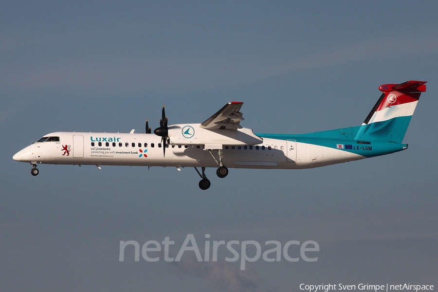 Luxair Bombardier DHC-8-402Q (LX-LGM) | Photo 169470