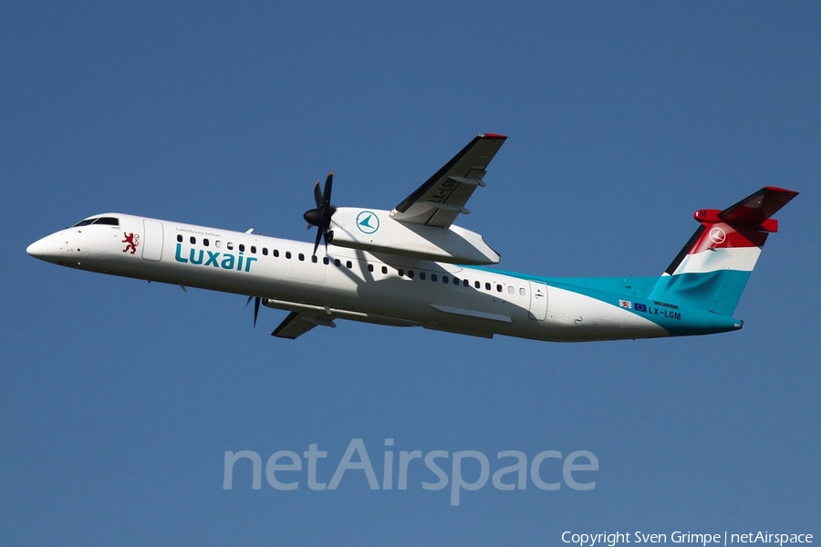 Luxair Bombardier DHC-8-402Q (LX-LGM) | Photo 26491