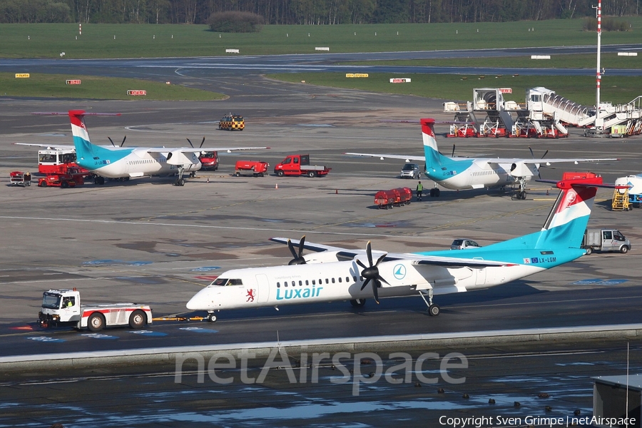 Luxair Bombardier DHC-8-402Q (LX-LGM) | Photo 45602