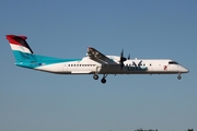 Luxair Bombardier DHC-8-402Q (LX-LGM) at  Hamburg - Fuhlsbuettel (Helmut Schmidt), Germany