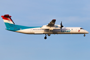 Luxair Bombardier DHC-8-402Q (LX-LGM) at  Hamburg - Fuhlsbuettel (Helmut Schmidt), Germany