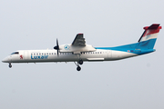 Luxair Bombardier DHC-8-402Q (LX-LGM) at  Hamburg - Fuhlsbuettel (Helmut Schmidt), Germany