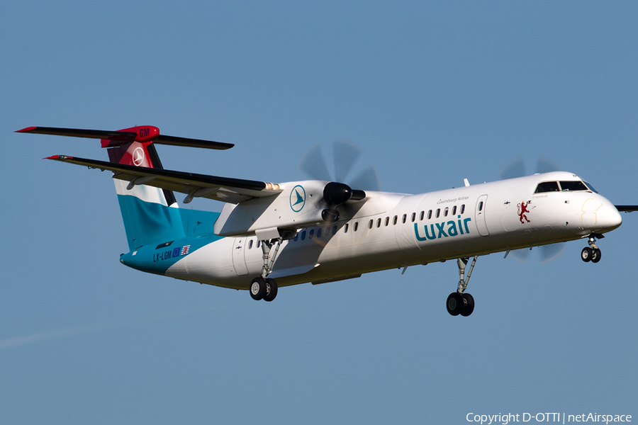 Luxair Bombardier DHC-8-402Q (LX-LGM) | Photo 389477