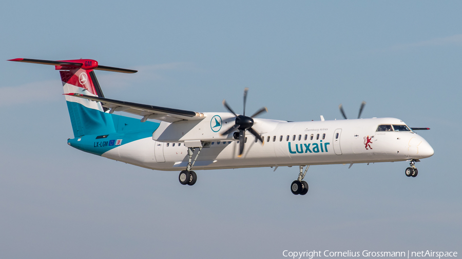 Luxair Bombardier DHC-8-402Q (LX-LGM) | Photo 389543