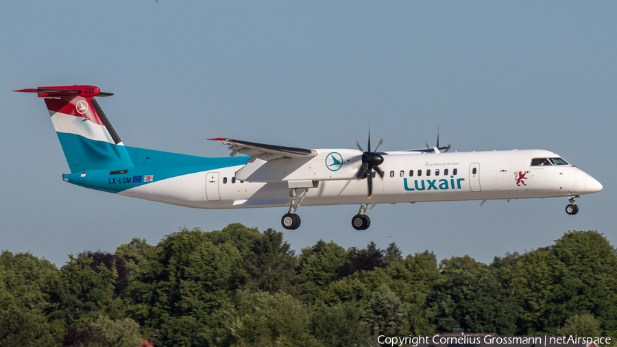Luxair Bombardier DHC-8-402Q (LX-LGM) | Photo 389544