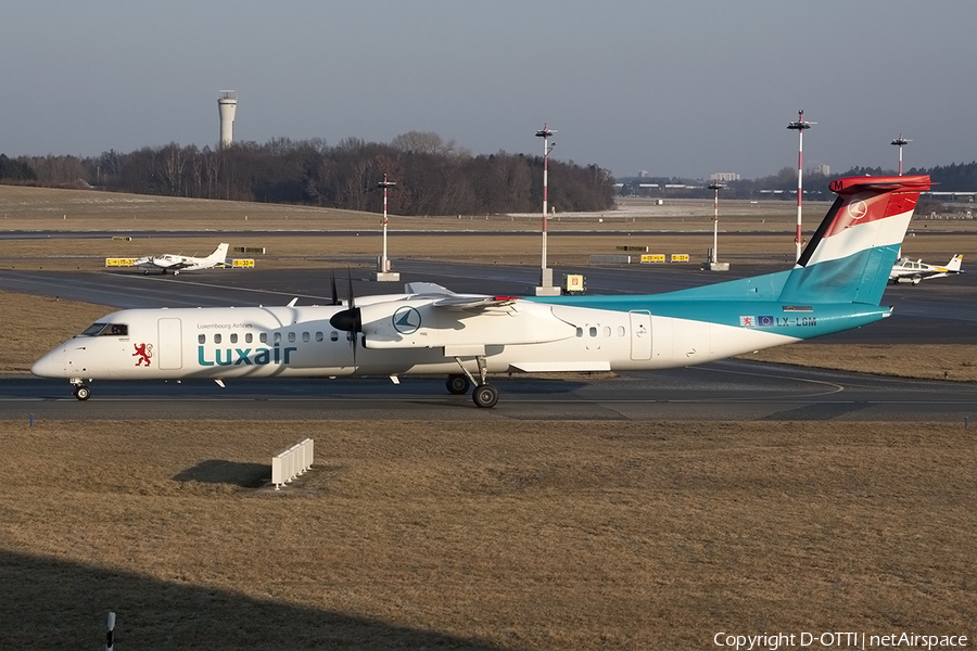 Luxair Bombardier DHC-8-402Q (LX-LGM) | Photo 401376