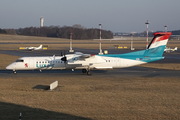 Luxair Bombardier DHC-8-402Q (LX-LGM) at  Hamburg - Fuhlsbuettel (Helmut Schmidt), Germany