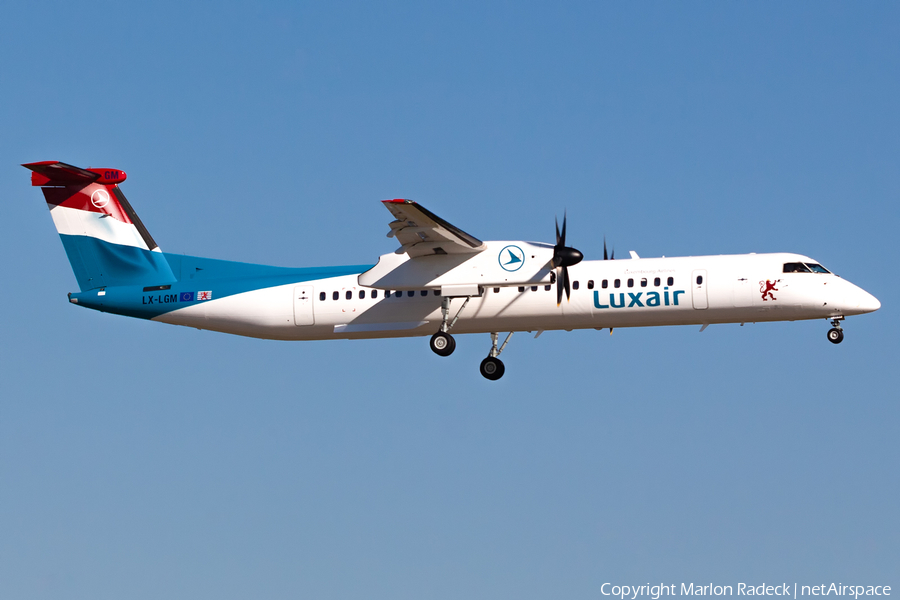 Luxair Bombardier DHC-8-402Q (LX-LGM) | Photo 403859
