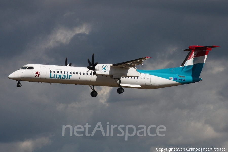 Luxair Bombardier DHC-8-402Q (LX-LGM) | Photo 516025