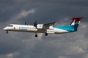 Luxair Bombardier DHC-8-402Q (LX-LGM) at  Hamburg - Fuhlsbuettel (Helmut Schmidt), Germany