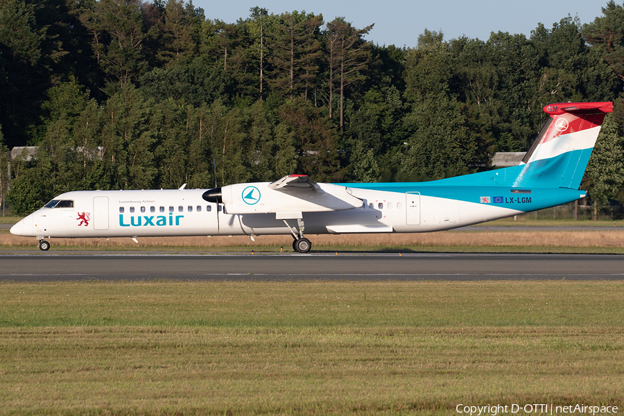 Luxair Bombardier DHC-8-402Q (LX-LGM) | Photo 516512