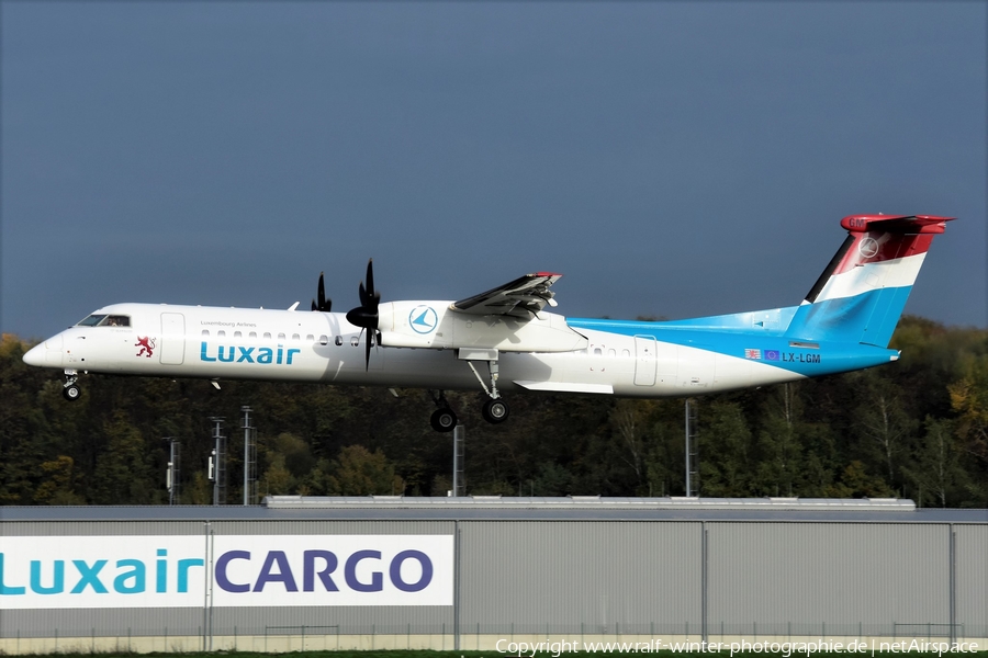 Luxair Bombardier DHC-8-402Q (LX-LGM) | Photo 569613