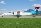 Luxair Bombardier DHC-8-402Q (LX-LGM) at  Salzburg - W. A. Mozart, Austria