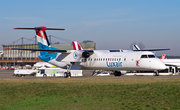 Luxair Bombardier DHC-8-402Q (LX-LGM) at  Berlin - Tegel, Germany