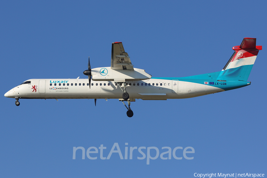 Luxair Bombardier DHC-8-402Q (LX-LGN) | Photo 318276