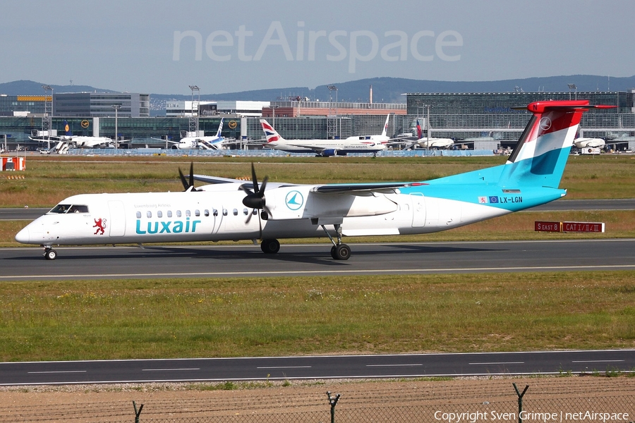 Luxair Bombardier DHC-8-402Q (LX-LGN) | Photo 42058