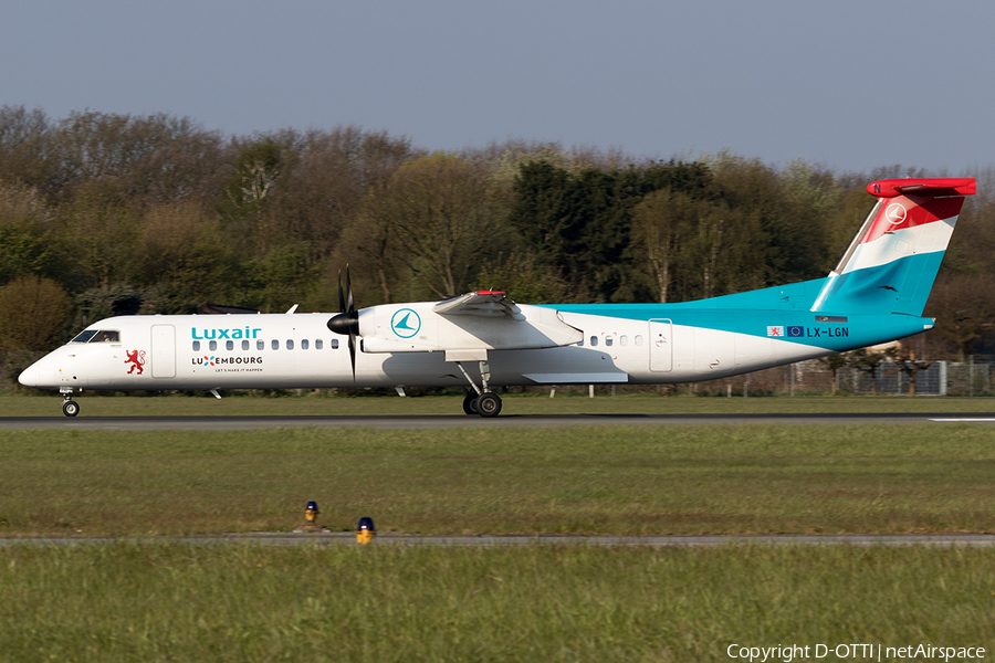 Luxair Bombardier DHC-8-402Q (LX-LGN) | Photo 159312