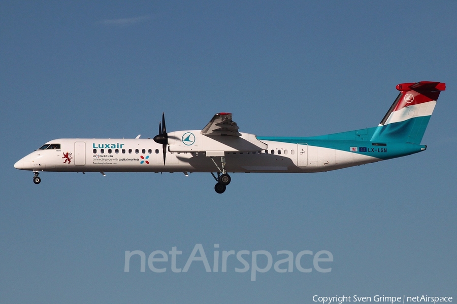Luxair Bombardier DHC-8-402Q (LX-LGN) | Photo 170068