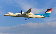 Luxair Bombardier DHC-8-402Q (LX-LGN) at  Hamburg - Fuhlsbuettel (Helmut Schmidt), Germany