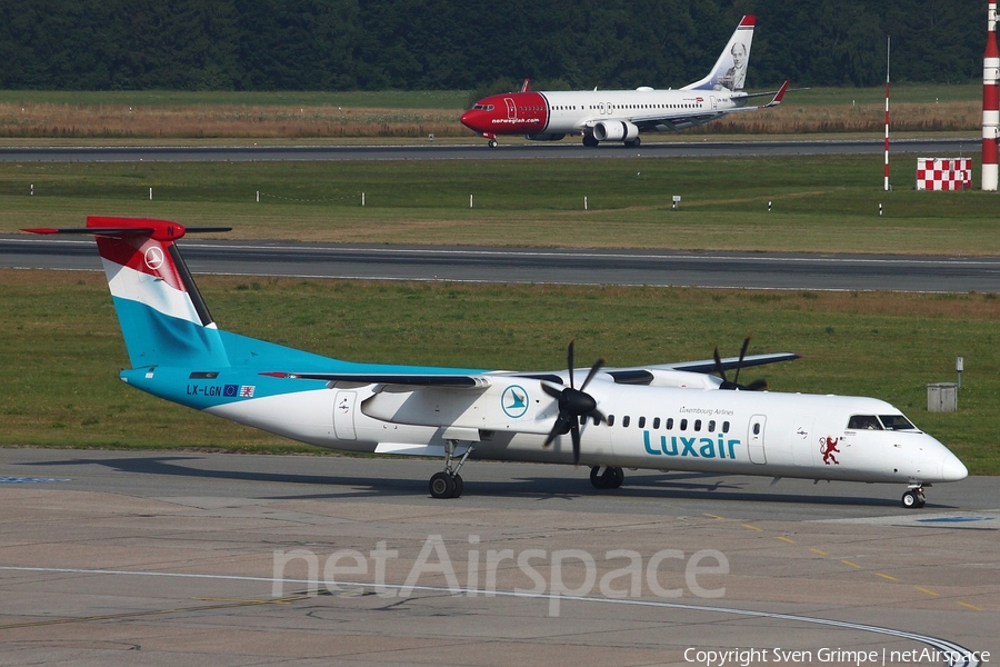 Luxair Bombardier DHC-8-402Q (LX-LGN) | Photo 29582