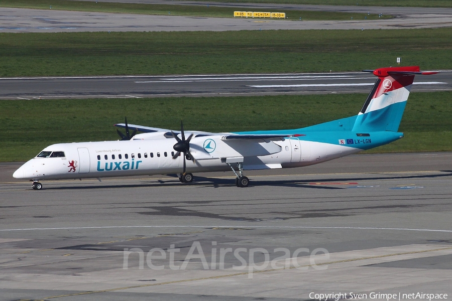 Luxair Bombardier DHC-8-402Q (LX-LGN) | Photo 66190