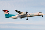 Luxair Bombardier DHC-8-402Q (LX-LGN) at  Hamburg - Fuhlsbuettel (Helmut Schmidt), Germany