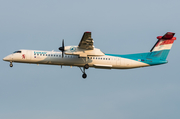 Luxair Bombardier DHC-8-402Q (LX-LGN) at  Hamburg - Fuhlsbuettel (Helmut Schmidt), Germany