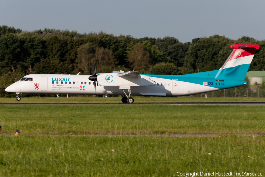 Luxair Bombardier DHC-8-402Q (LX-LGN) | Photo 466863