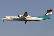 Luxair Bombardier DHC-8-402Q (LX-LGN) at  Hamburg - Fuhlsbuettel (Helmut Schmidt), Germany