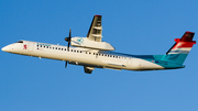 Luxair Bombardier DHC-8-402Q (LX-LGN) at  Hamburg - Fuhlsbuettel (Helmut Schmidt), Germany