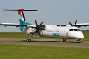 Luxair Bombardier DHC-8-402Q (LX-LGN) at  Luxembourg - Findel, Luxembourg