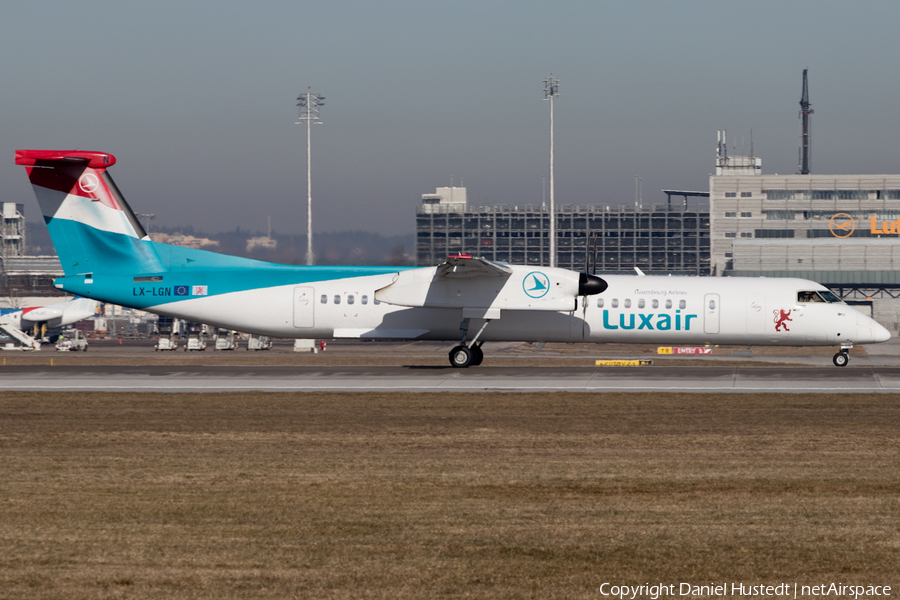 Luxair Bombardier DHC-8-402Q (LX-LGN) | Photo 417070