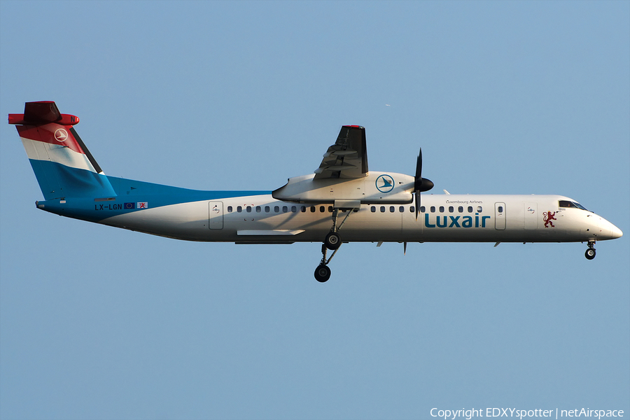 Luxair Bombardier DHC-8-402Q (LX-LGN) | Photo 276144