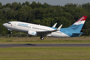 Luxair Boeing 737-7C9 (LX-LGQ) at  Hamburg - Fuhlsbuettel (Helmut Schmidt), Germany