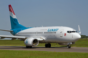 Luxair Boeing 737-7C9 (LX-LGQ) at  Luxembourg - Findel, Luxembourg