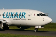 Luxair Boeing 737-7C9 (LX-LGQ) at  Luxembourg - Findel, Luxembourg