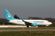 Luxair Boeing 737-7C9 (LX-LGQ) at  Luxembourg - Findel, Luxembourg