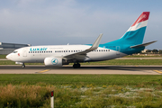 Luxair Boeing 737-7C9 (LX-LGQ) at  Luqa - Malta International, Malta